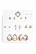 7 Days Fashion Earrings Set