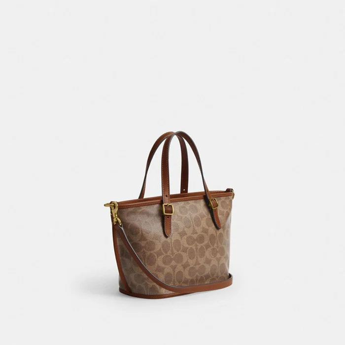 COACH TAXI TOTE BAG IN SIGNATURE CANVAS