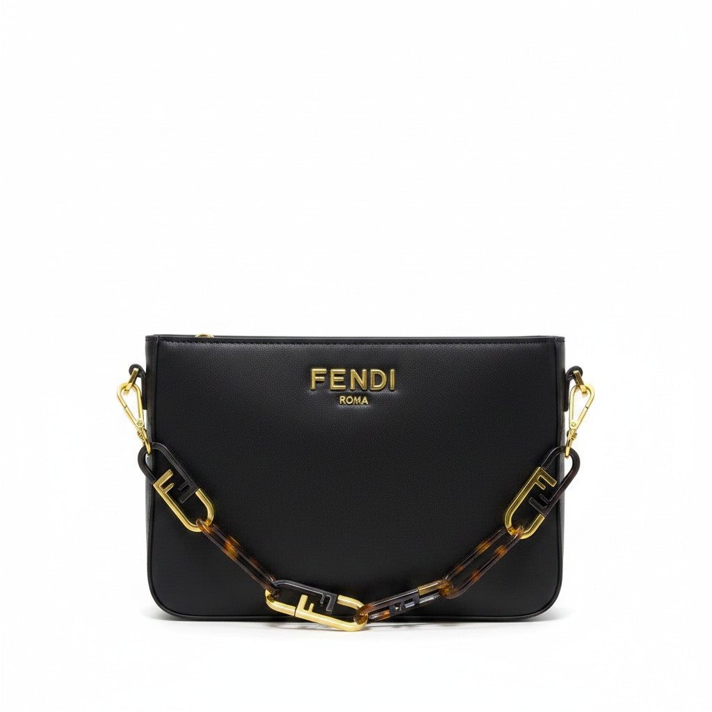 Fendi Style Chain Shoulder Bag