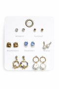 7 Days Fashion Earrings Set
