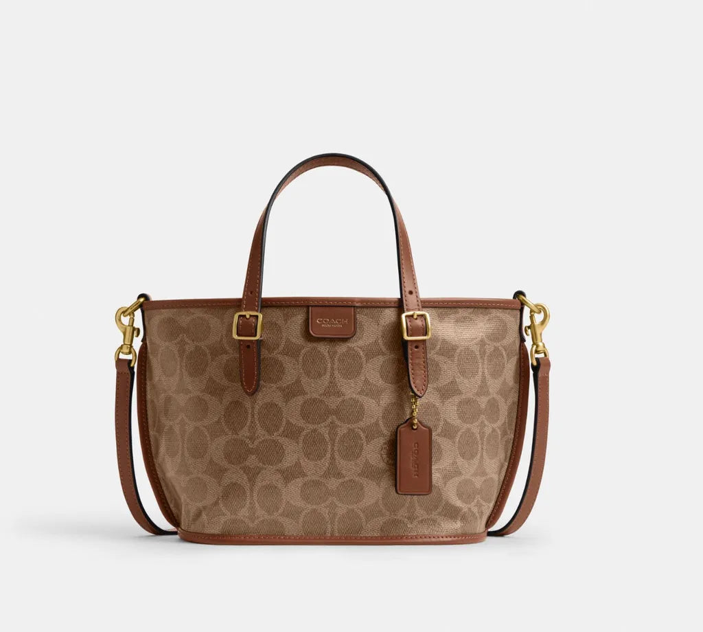 COACH TAXI TOTE BAG IN SIGNATURE CANVAS