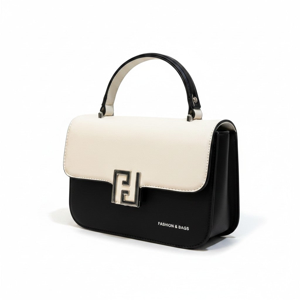 Elegant Lock Flap Bag
