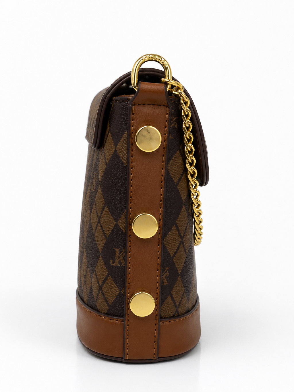 Luxury Monogram Bucket Bag – Chain Edition