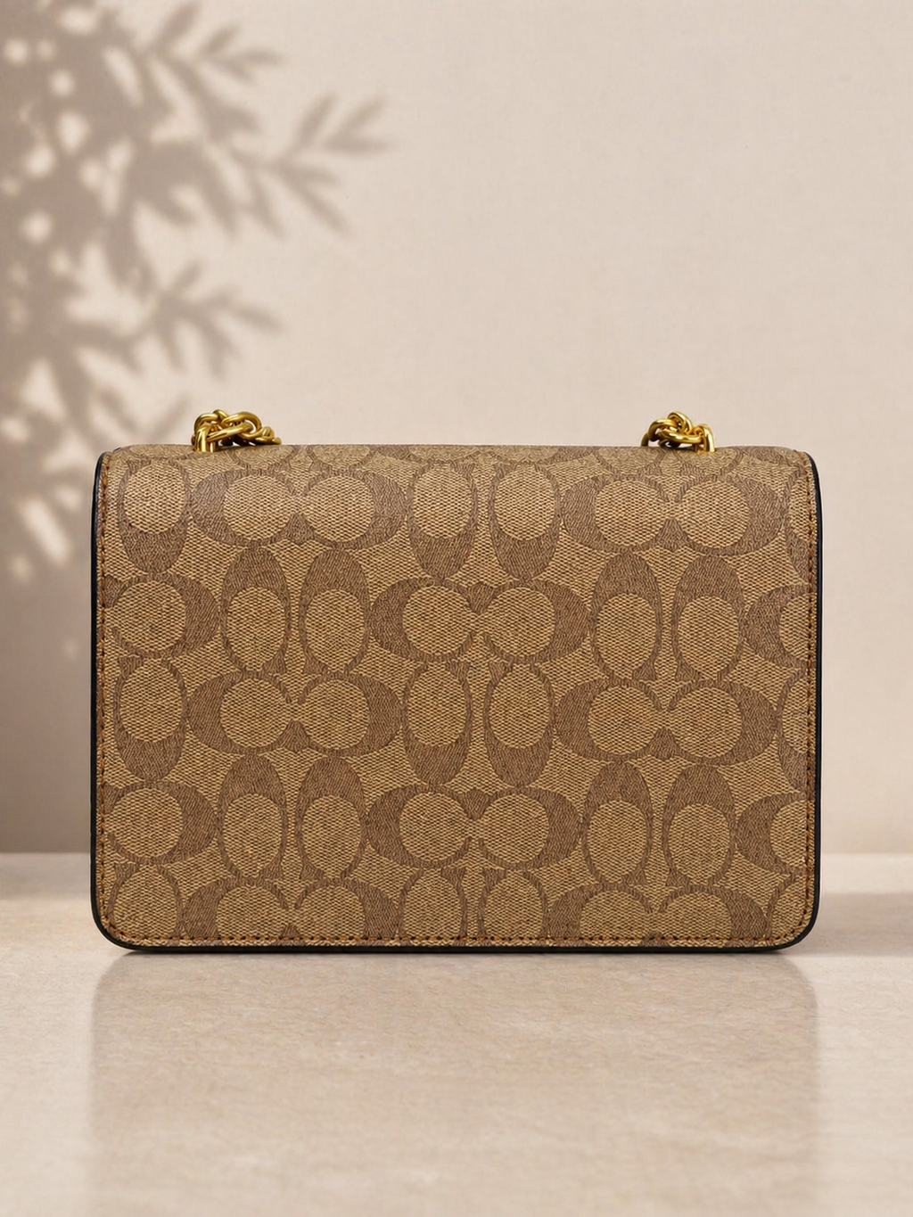 Coach Signature Flap Crossbody WITH BOX