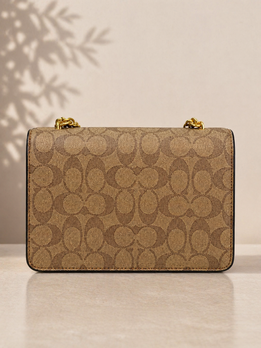 Coach Signature Flap Crossbody WITH BOX