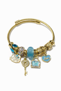 Hello Kitty Blue Charm Bracelet