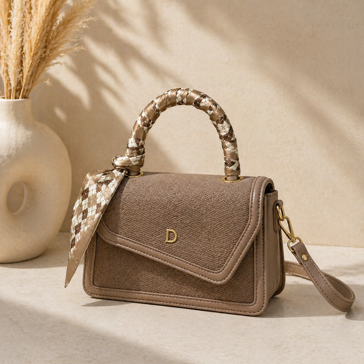 Classic D Flap Handbag