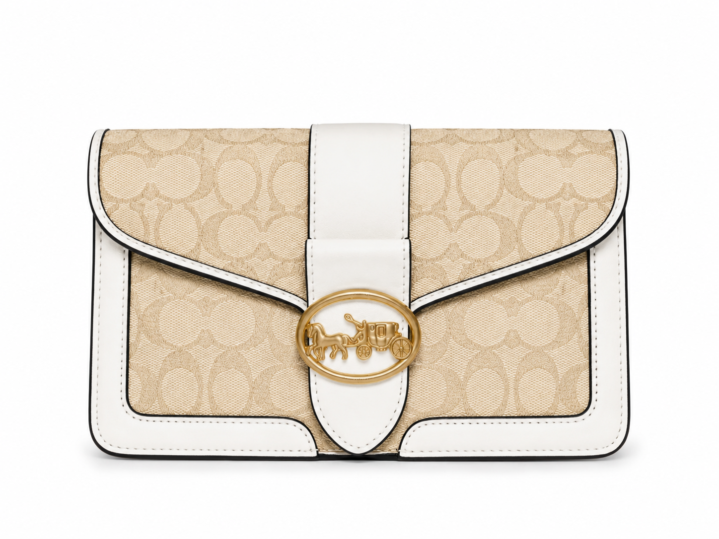 Coach Jade Signature Clutch – Horse & Carriage Lock