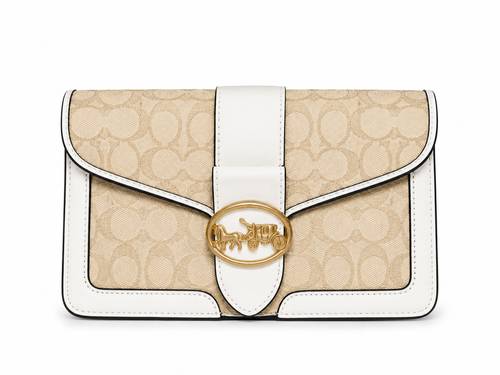 Coach Jade Signature Clutch – Horse & Carriage Lock