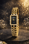 Elegant Golden Chain Watch ⌚✨