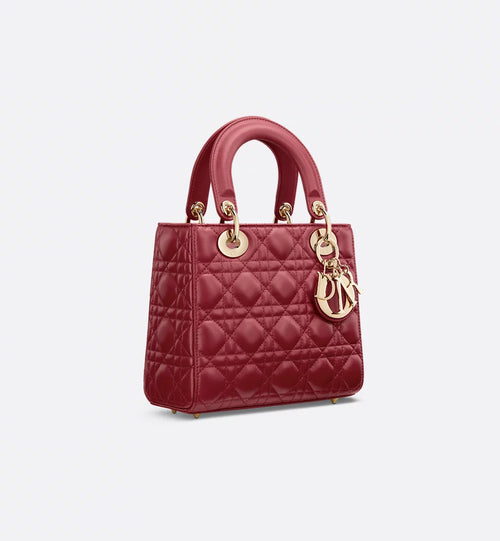 Christian Dior Patent Cannage Mini Lady Dior