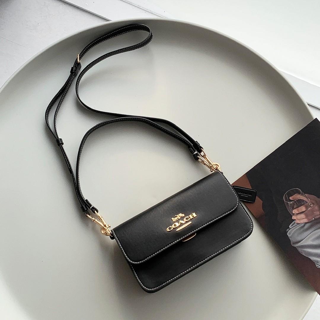 Coach Signature Leather Crossbody