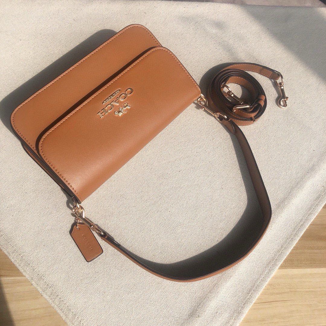 Coach Signature Leather Crossbody